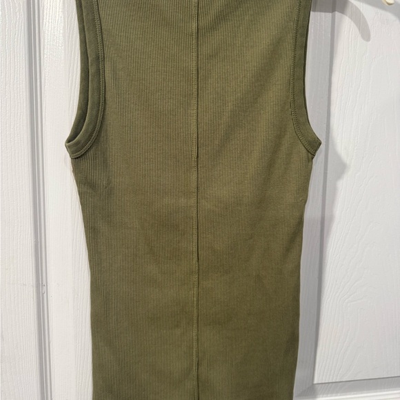 Universal Thread Olive and Brown Striped Tank Tops - Picture 9 of 13